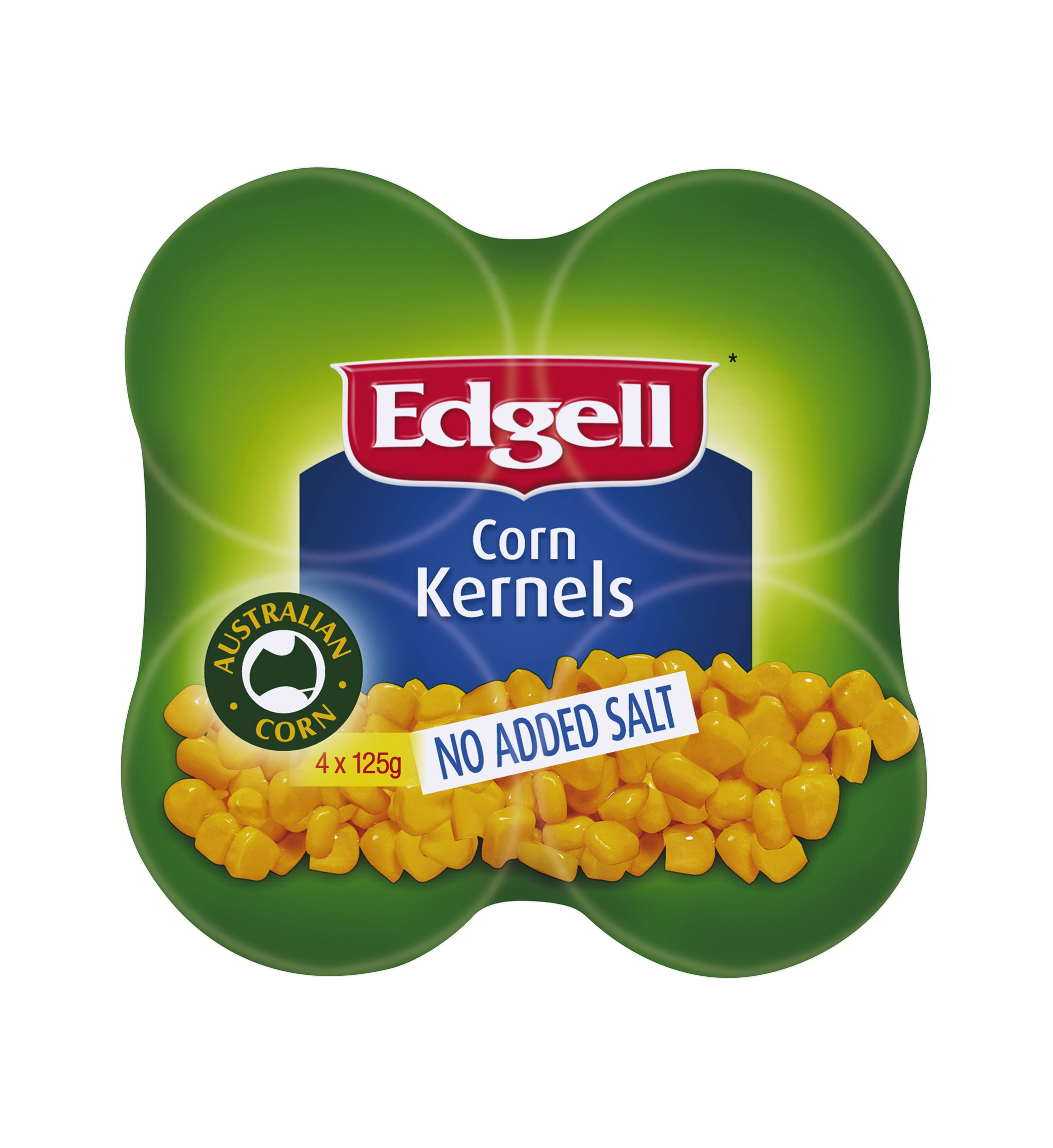 Corn Kernels No Added Salt 4 x 125g
